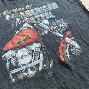 Authentic vintage Harley Davidson 3d emblem shirt